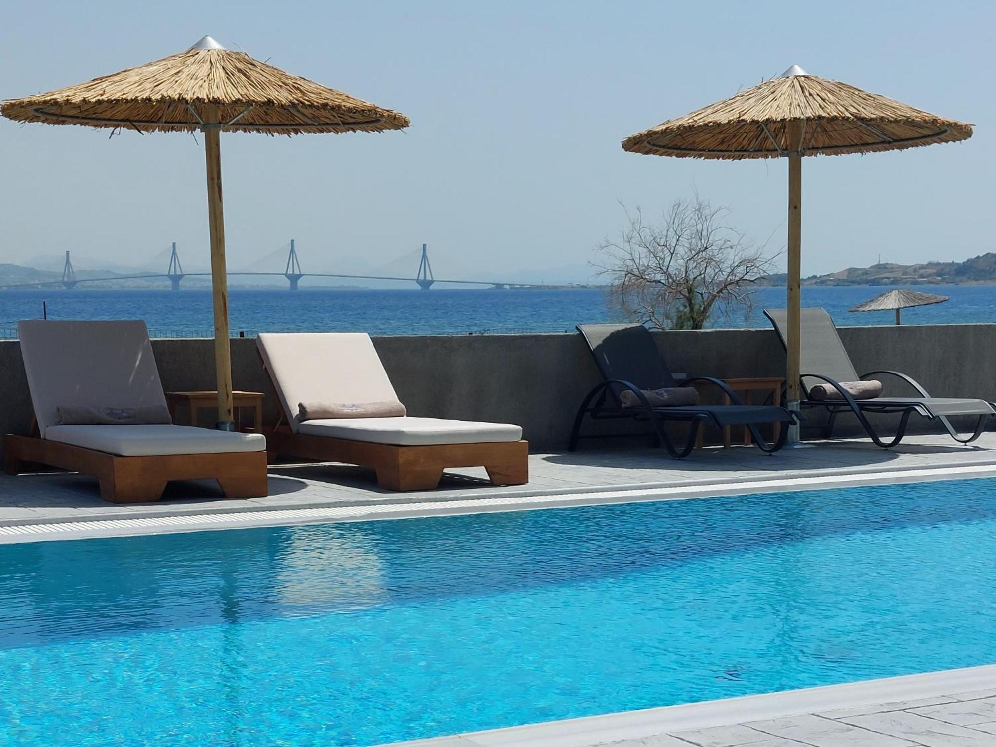 Santa Domenica Nafpaktos - Rooms And Apartments By The Sea Buitenkant foto