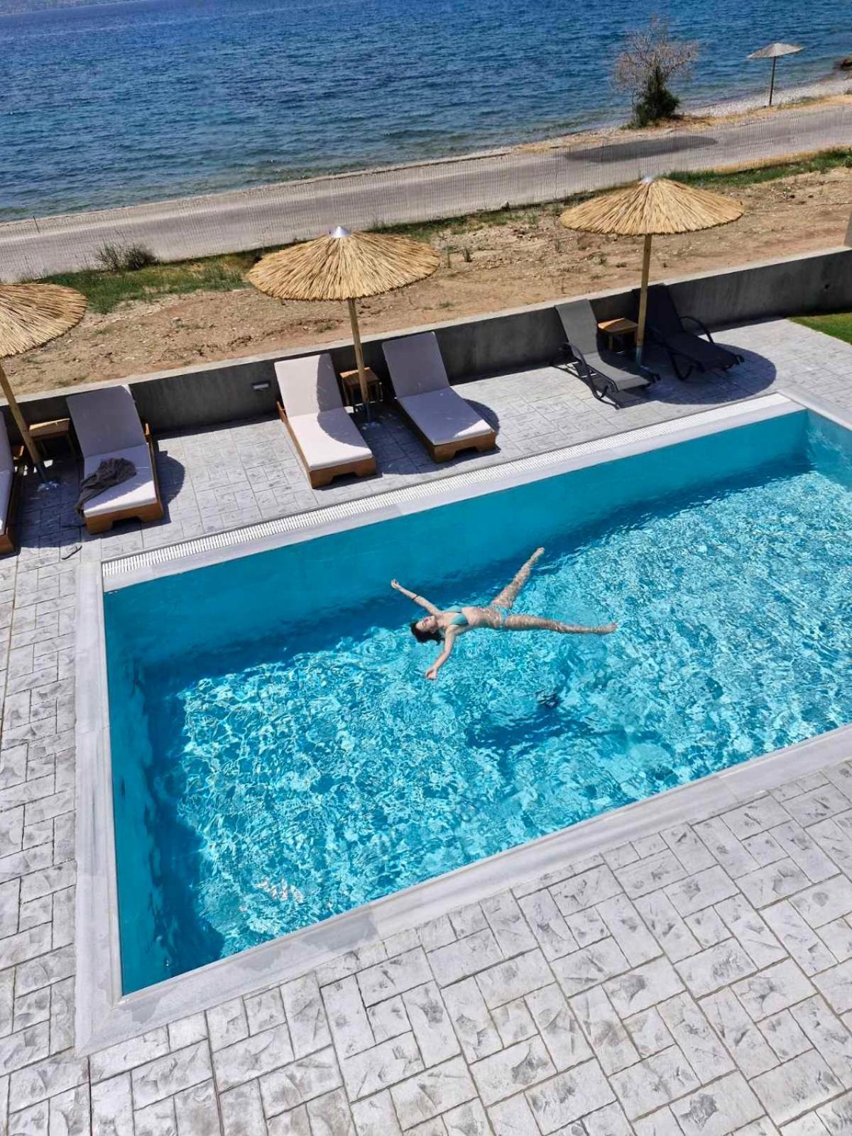 Santa Domenica Nafpaktos - Rooms And Apartments By The Sea Buitenkant foto