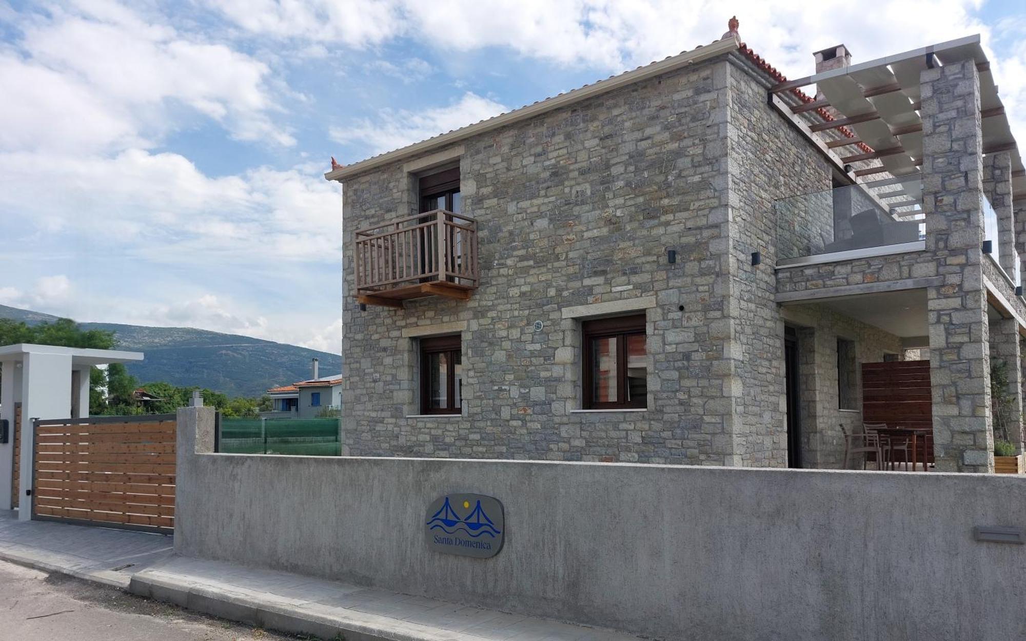 Santa Domenica Nafpaktos - Rooms And Apartments By The Sea Buitenkant foto