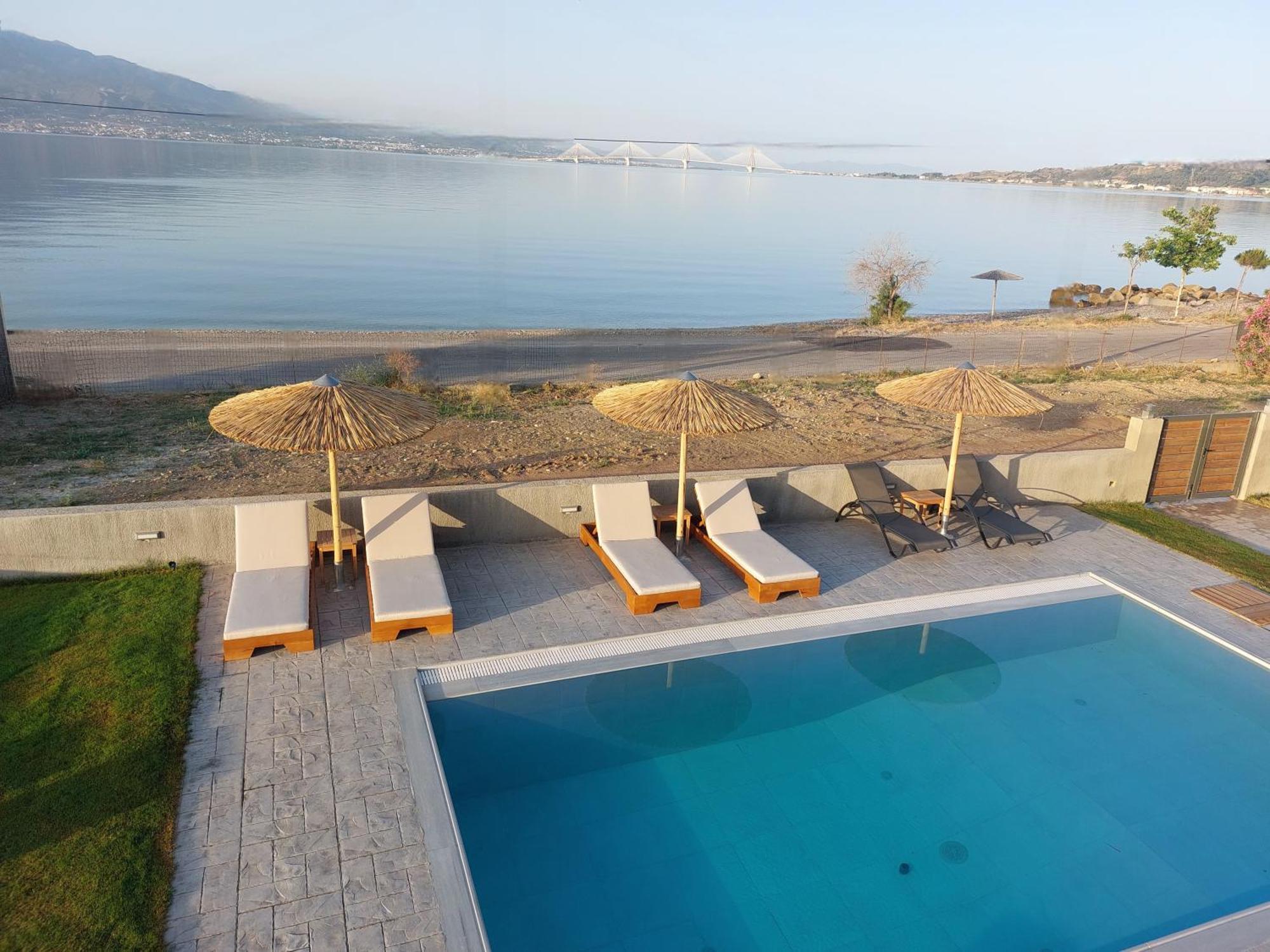 Santa Domenica Nafpaktos - Rooms And Apartments By The Sea Buitenkant foto