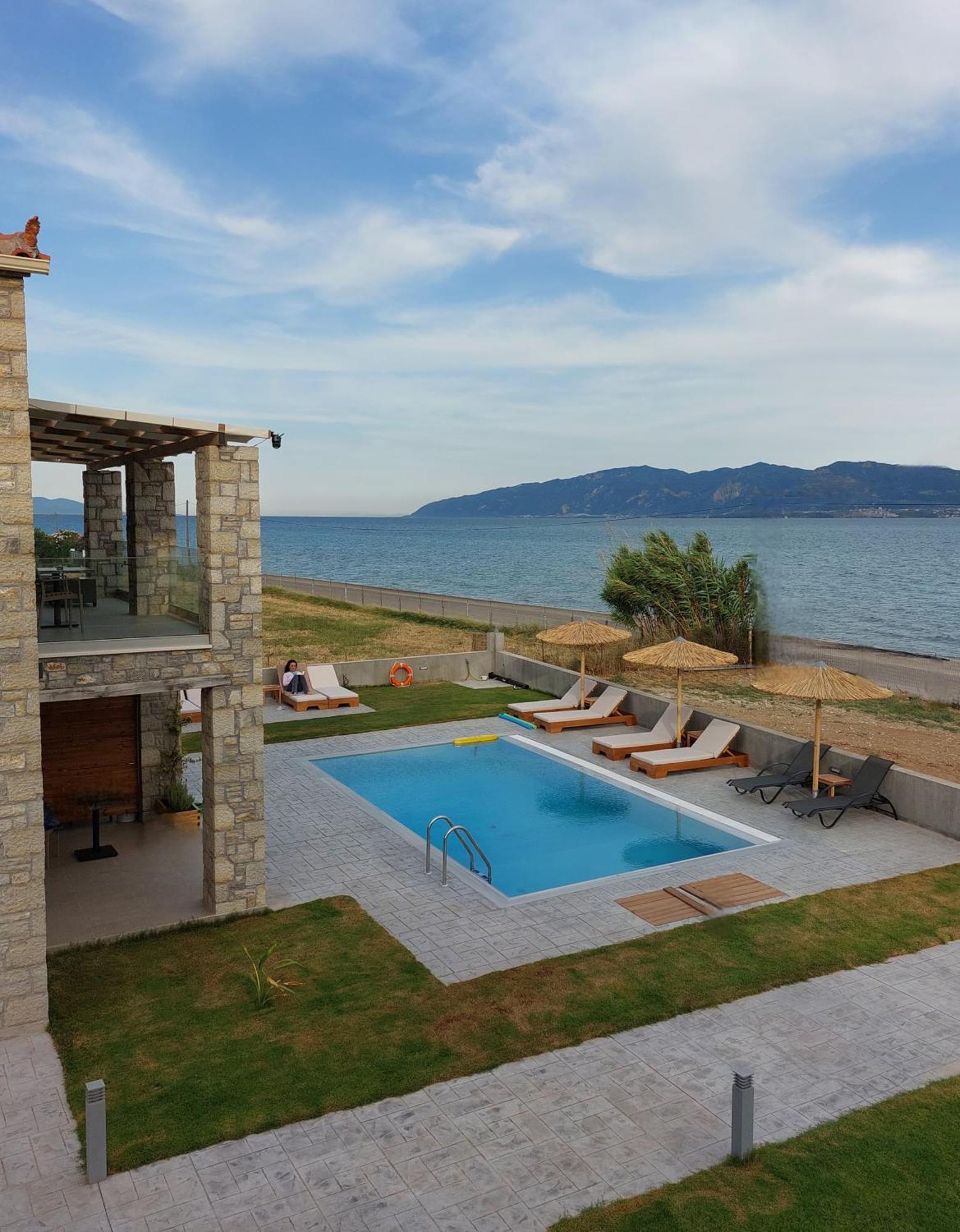 Santa Domenica Nafpaktos - Rooms And Apartments By The Sea Buitenkant foto